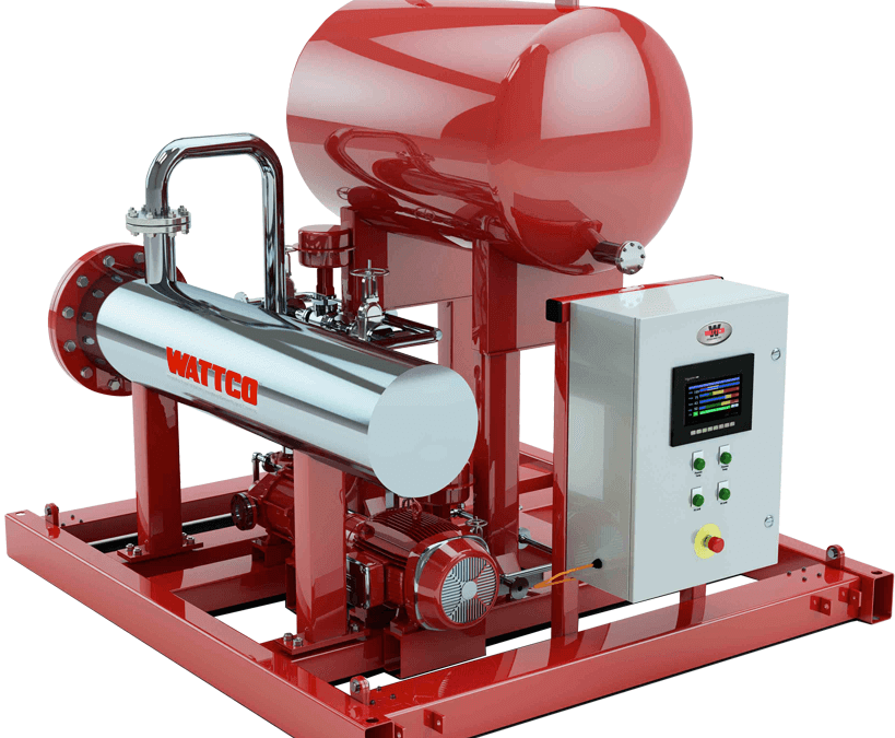 Themic Fluid Heating System Skid